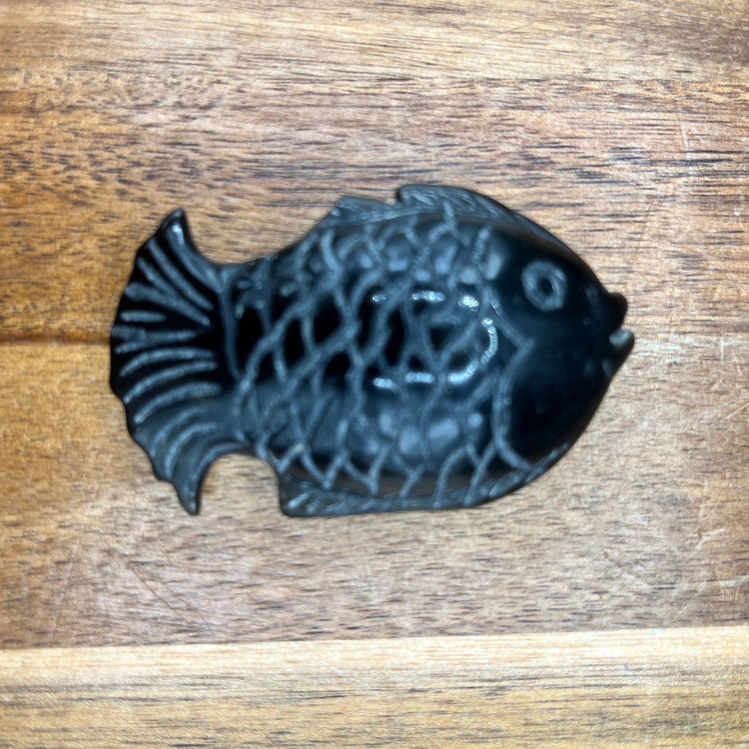 Gold Sheen Obsidian Small Fish Carving - Sage & Magic