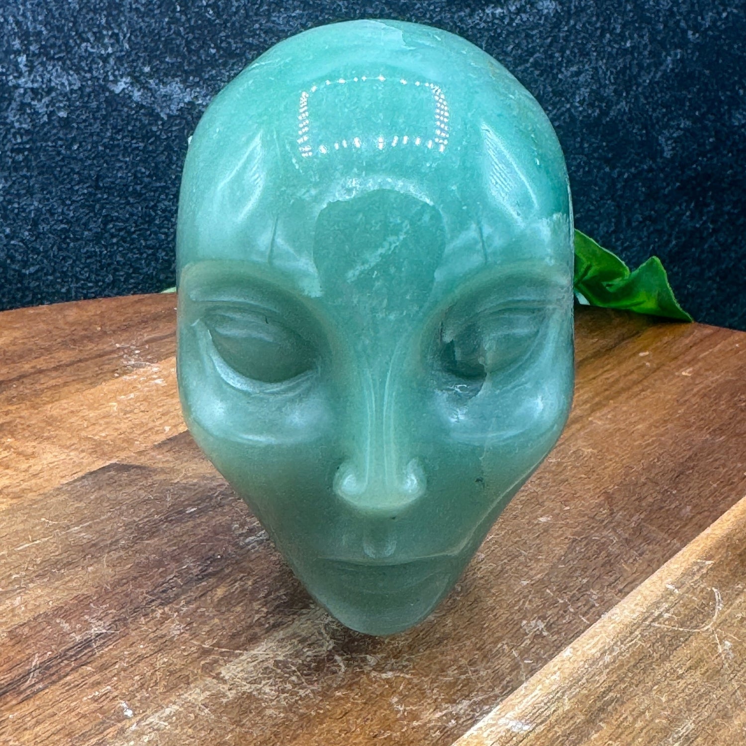 Green Aventurine Humanoid Bust - Sage & Magic