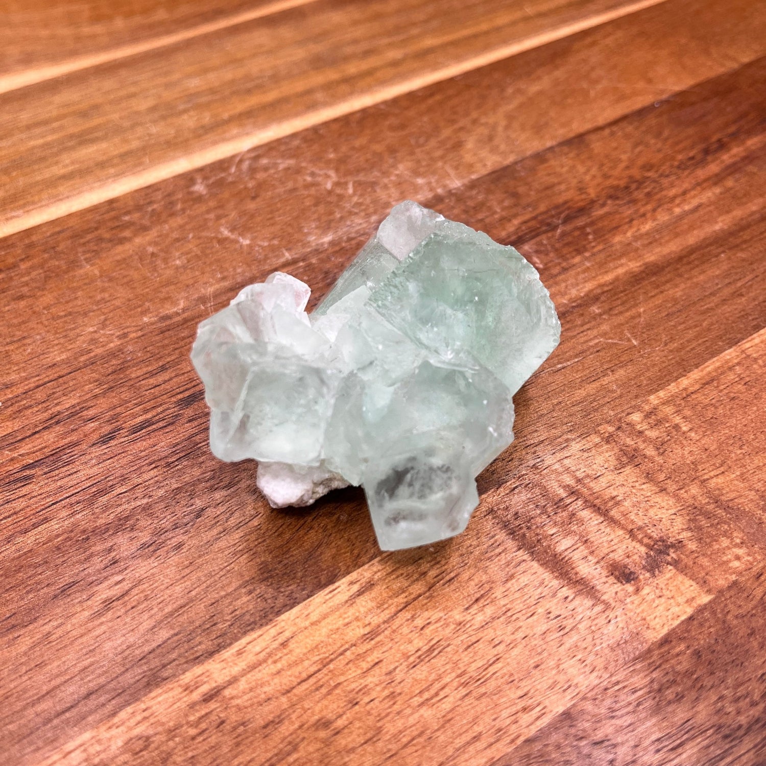 Green Fluorite Cluster - Sage & Magic