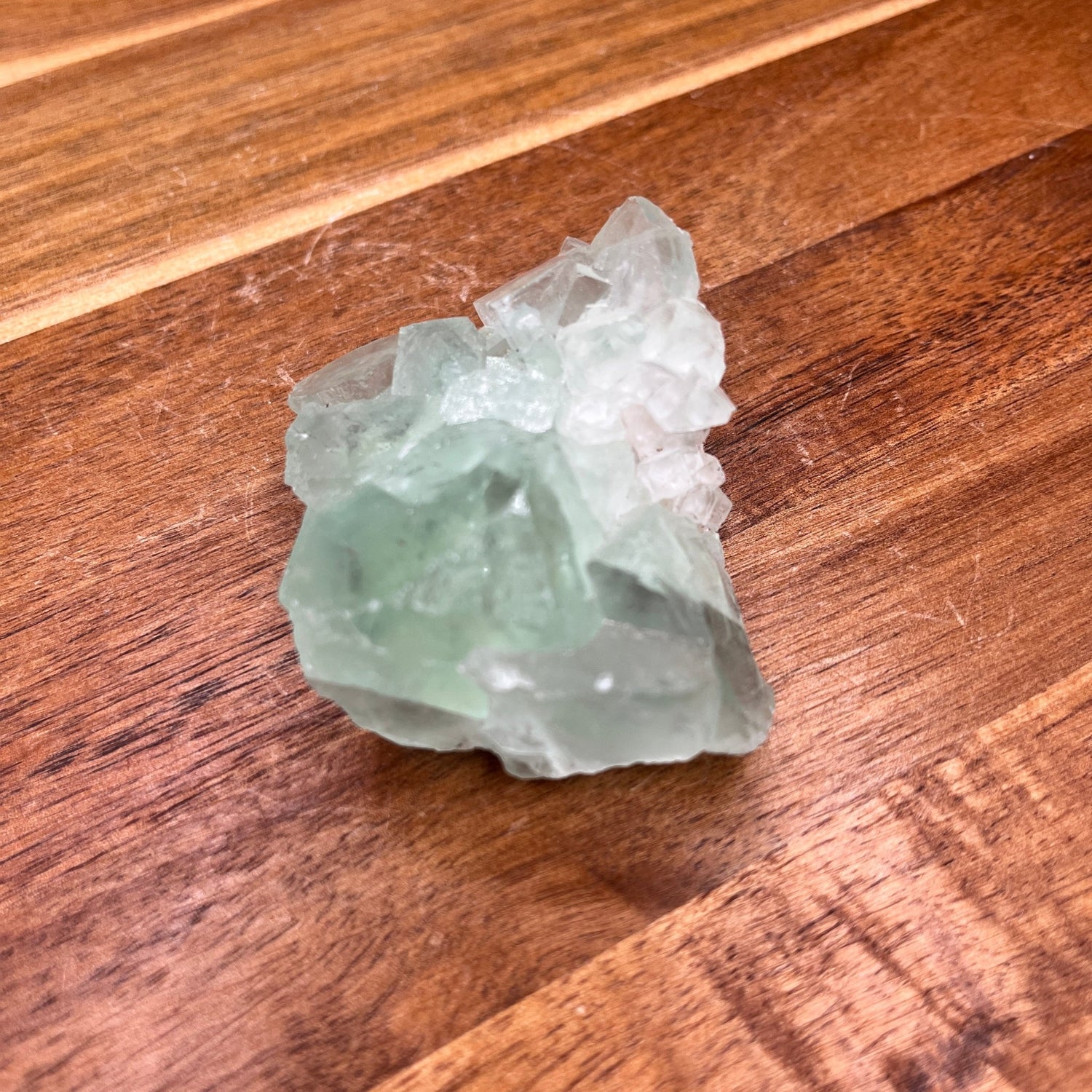 Green Fluorite Cluster - Sage & Magic