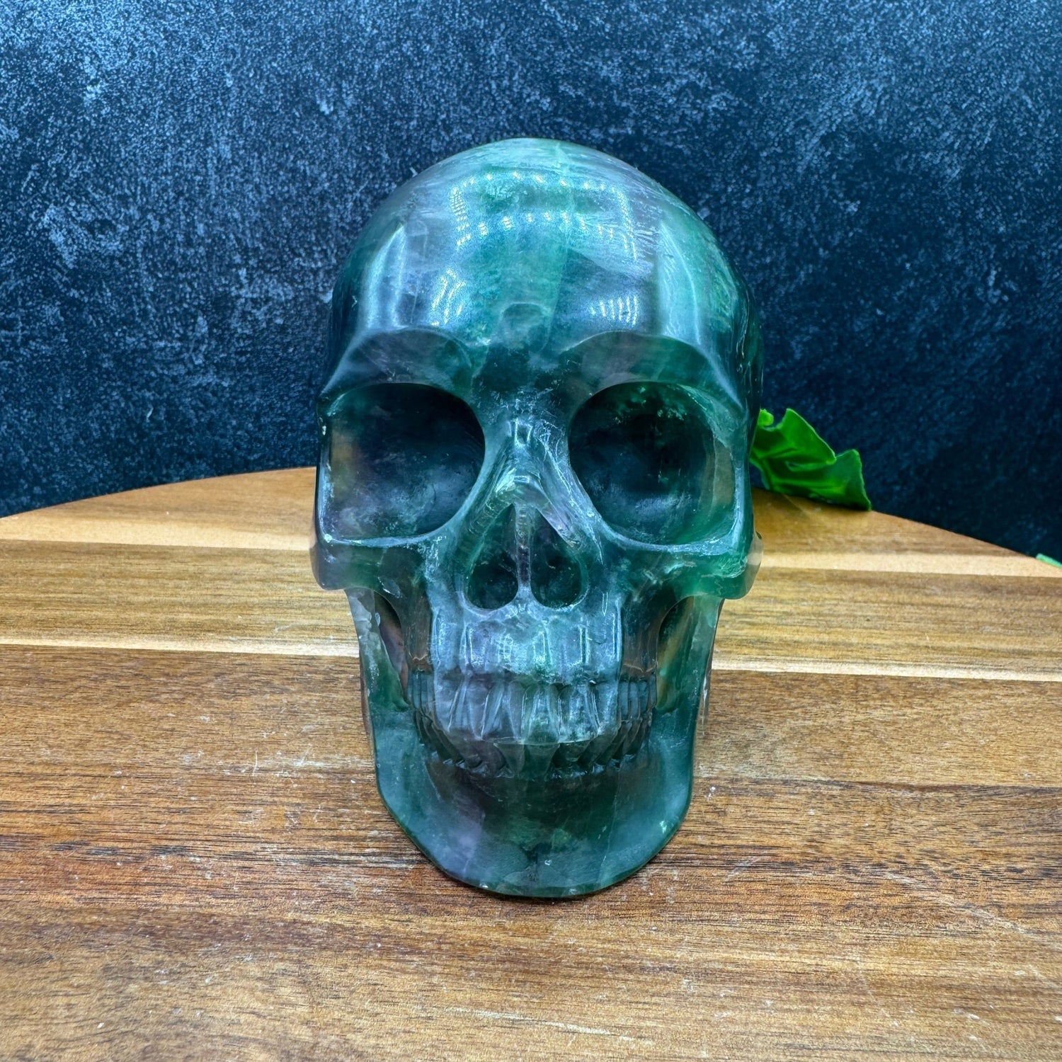 Green Fluorite Skull - Sage & Magic