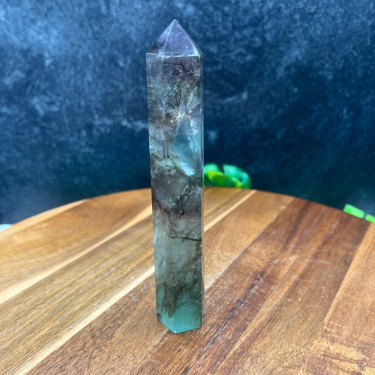 Green Kelp Fluorite Tower - Sage & Magic