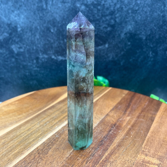 Green Kelp Fluorite Tower - Sage & Magic