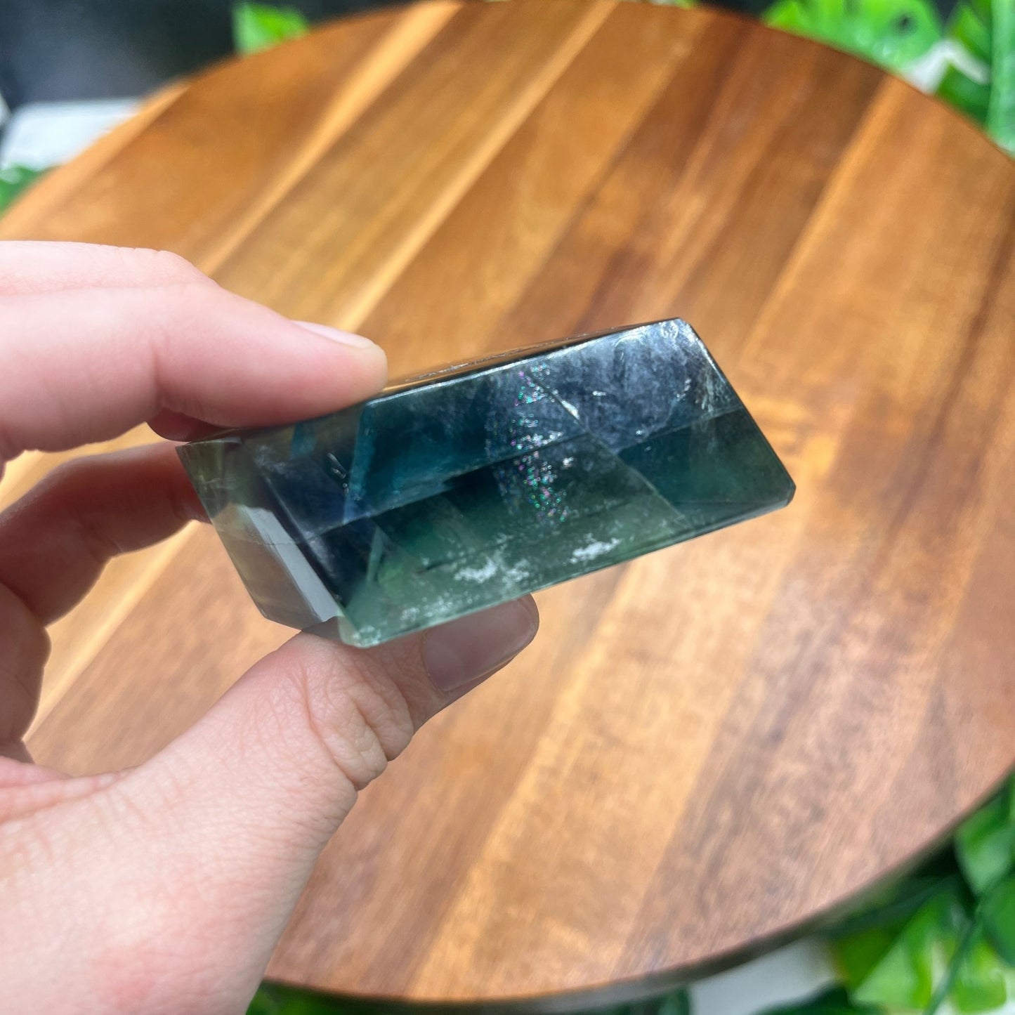 Green Rainbow Fluorite - Sage & Magic