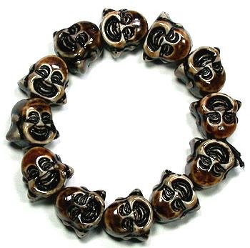 Happy Buddha Bracelet - Sage & Magic