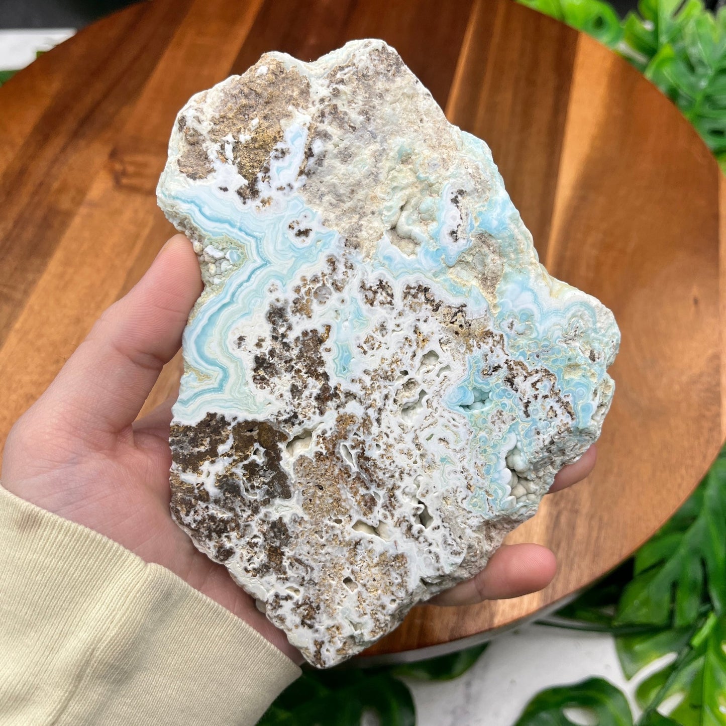 Hemimorphite Slab - Sage & Magic