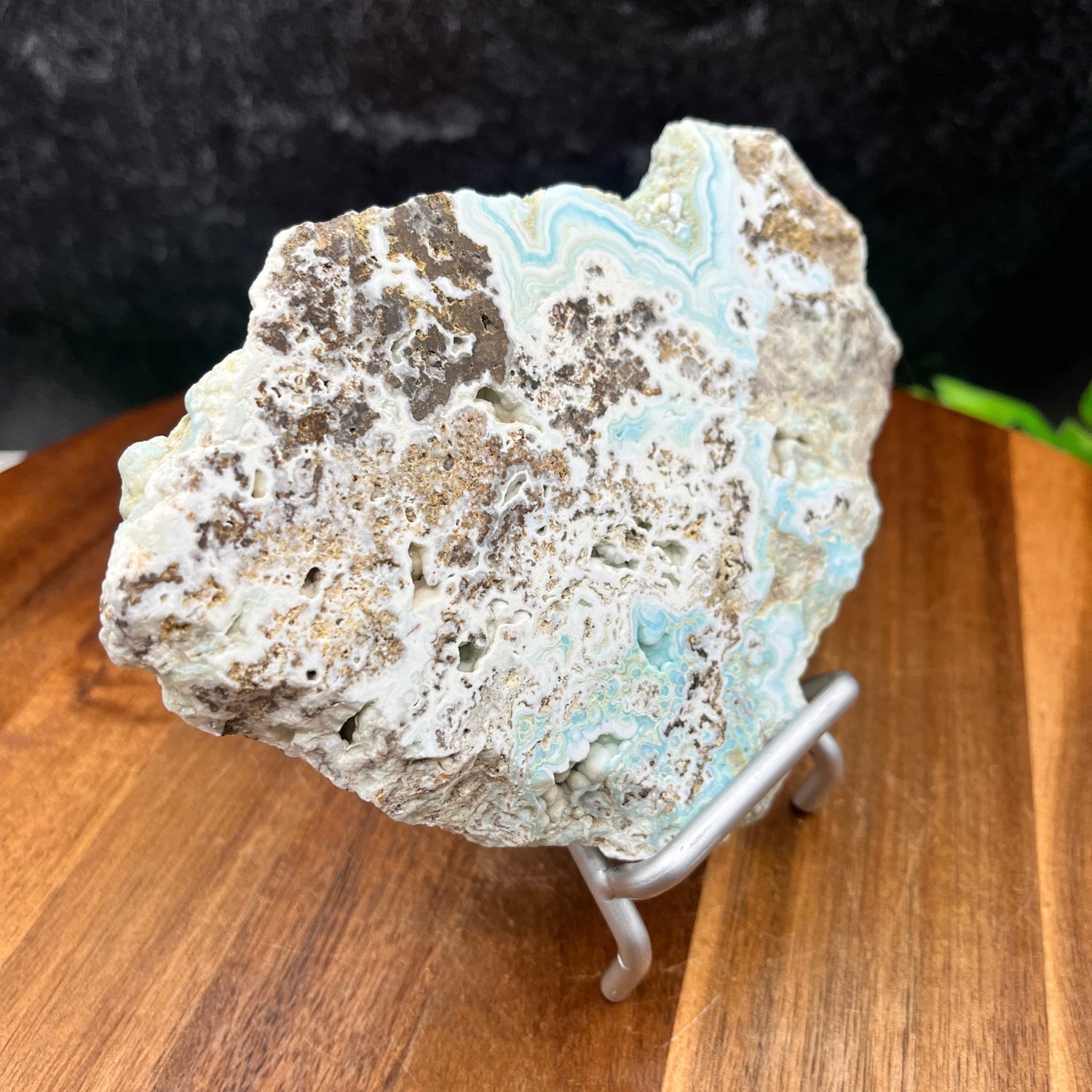 Hemimorphite Slab - Sage & Magic