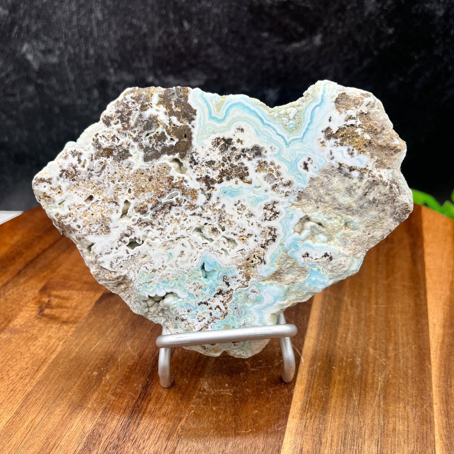 Hemimorphite Slab - Sage & Magic