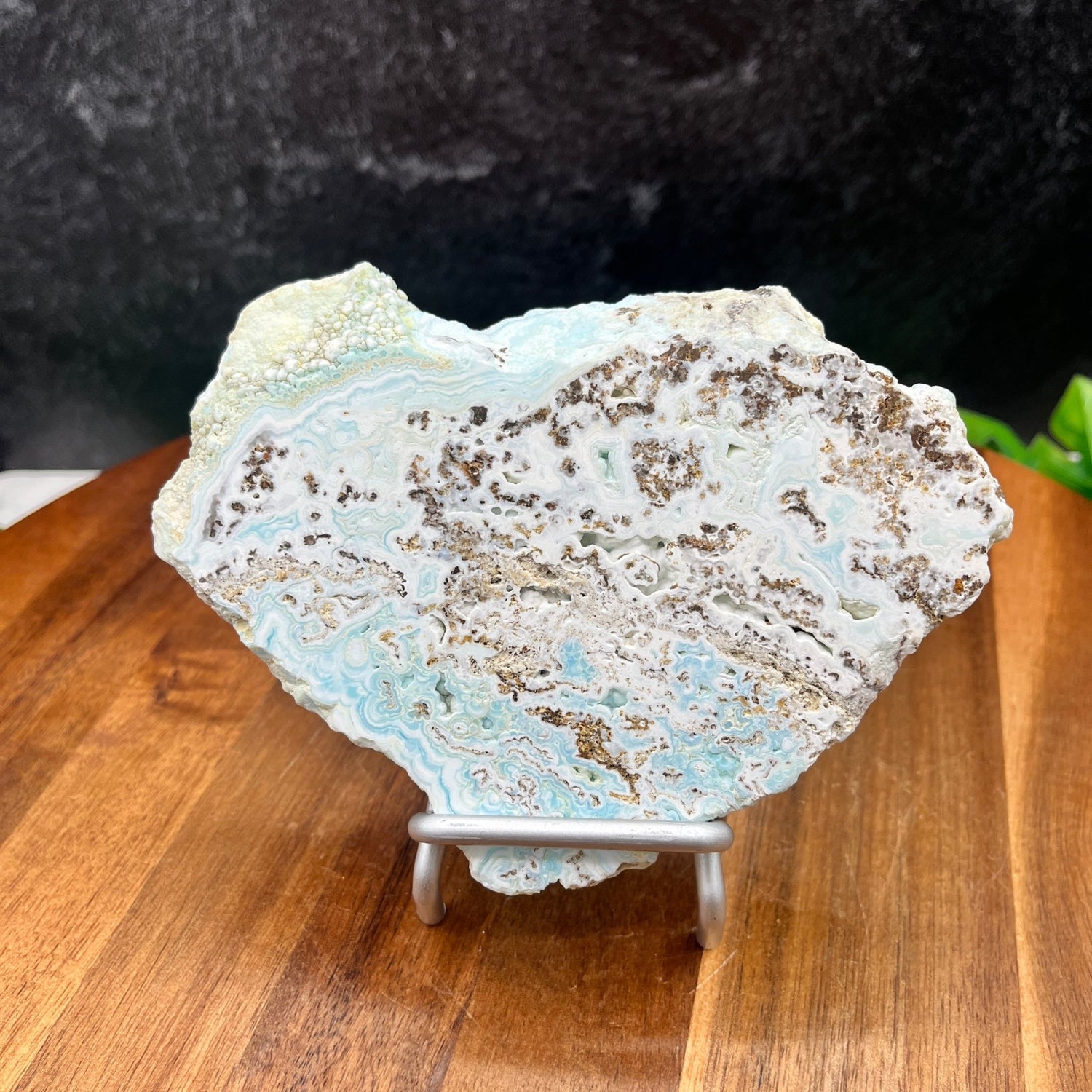 Hemimorphite Slab - Sage & Magic