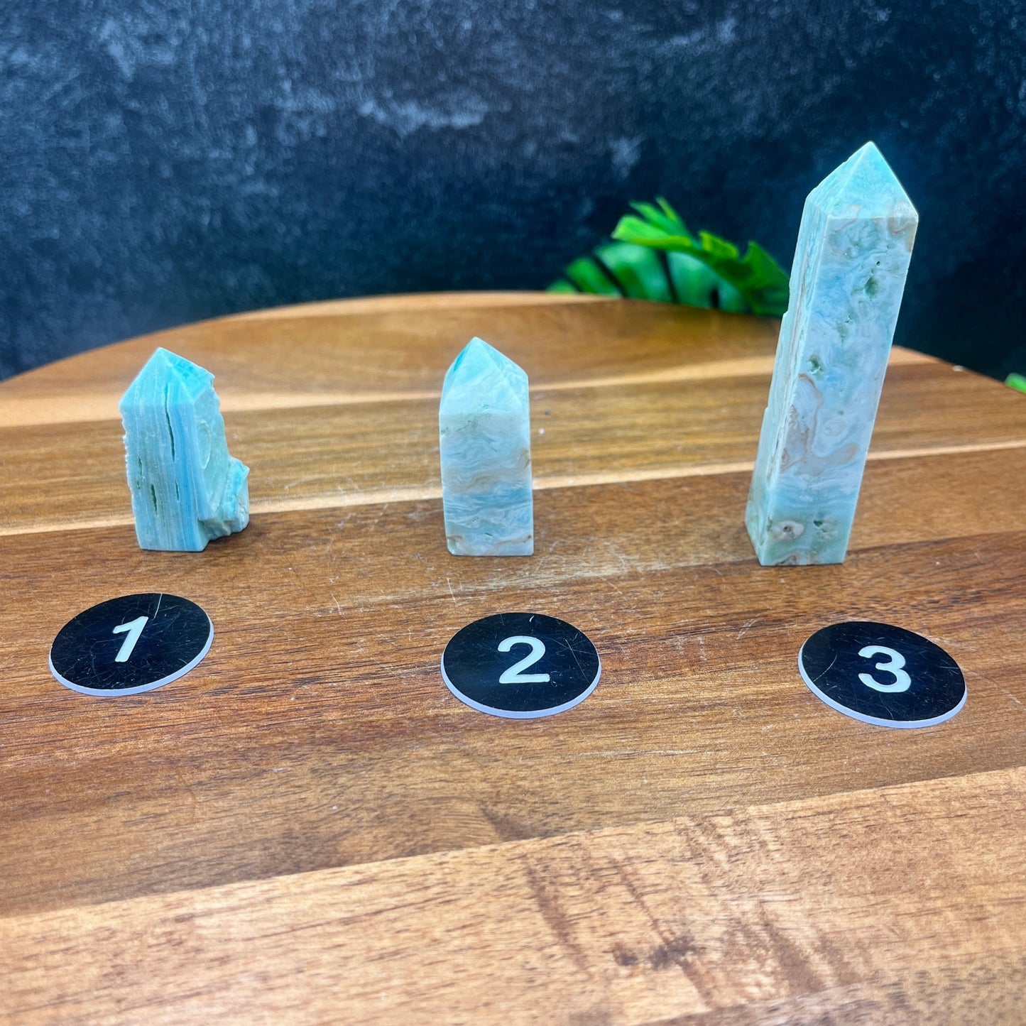 Hemimorphite Tower (Small, Medium, Large) - Sage & Magic