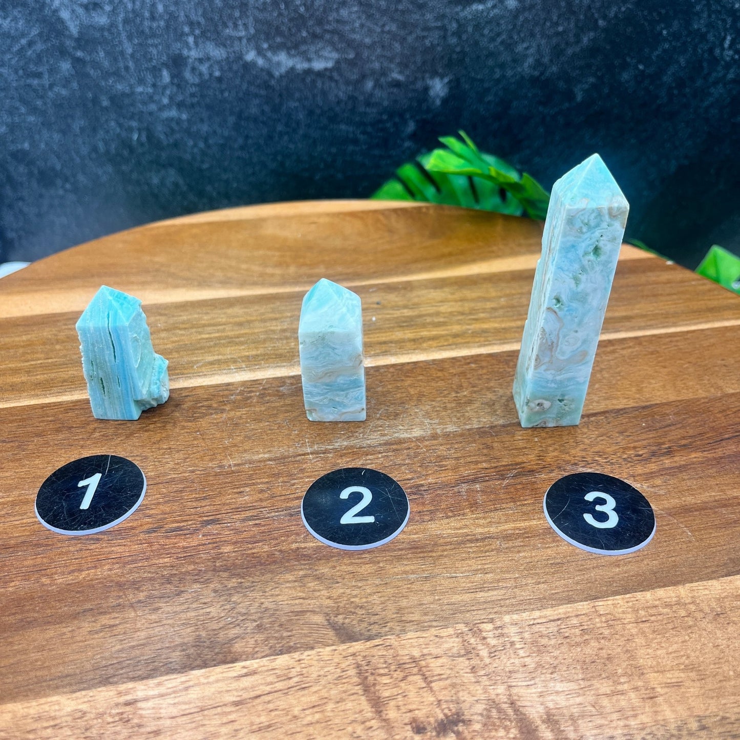 Hemimorphite Tower (Small, Medium, Large) - Sage & Magic