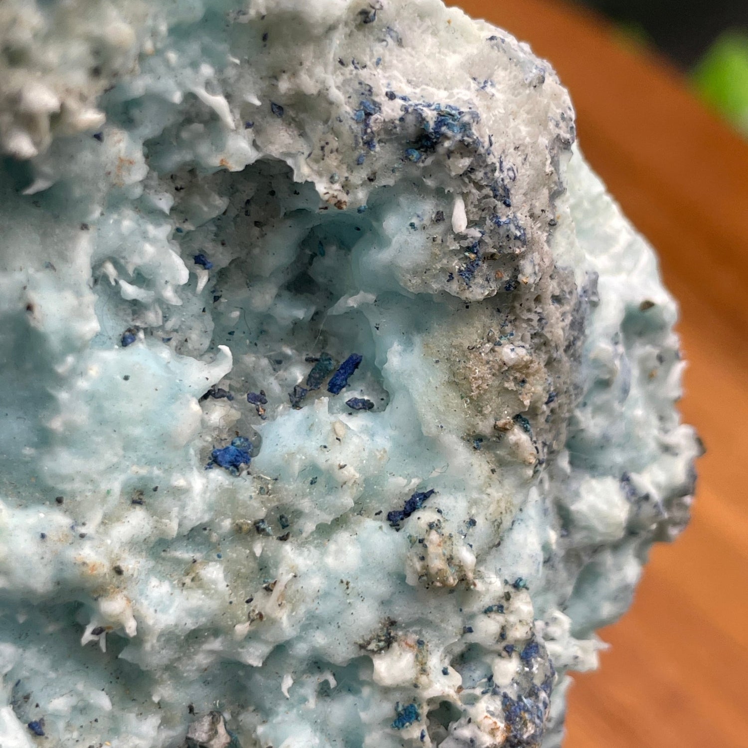 Hemimorphite with Azurite - Sage & Magic