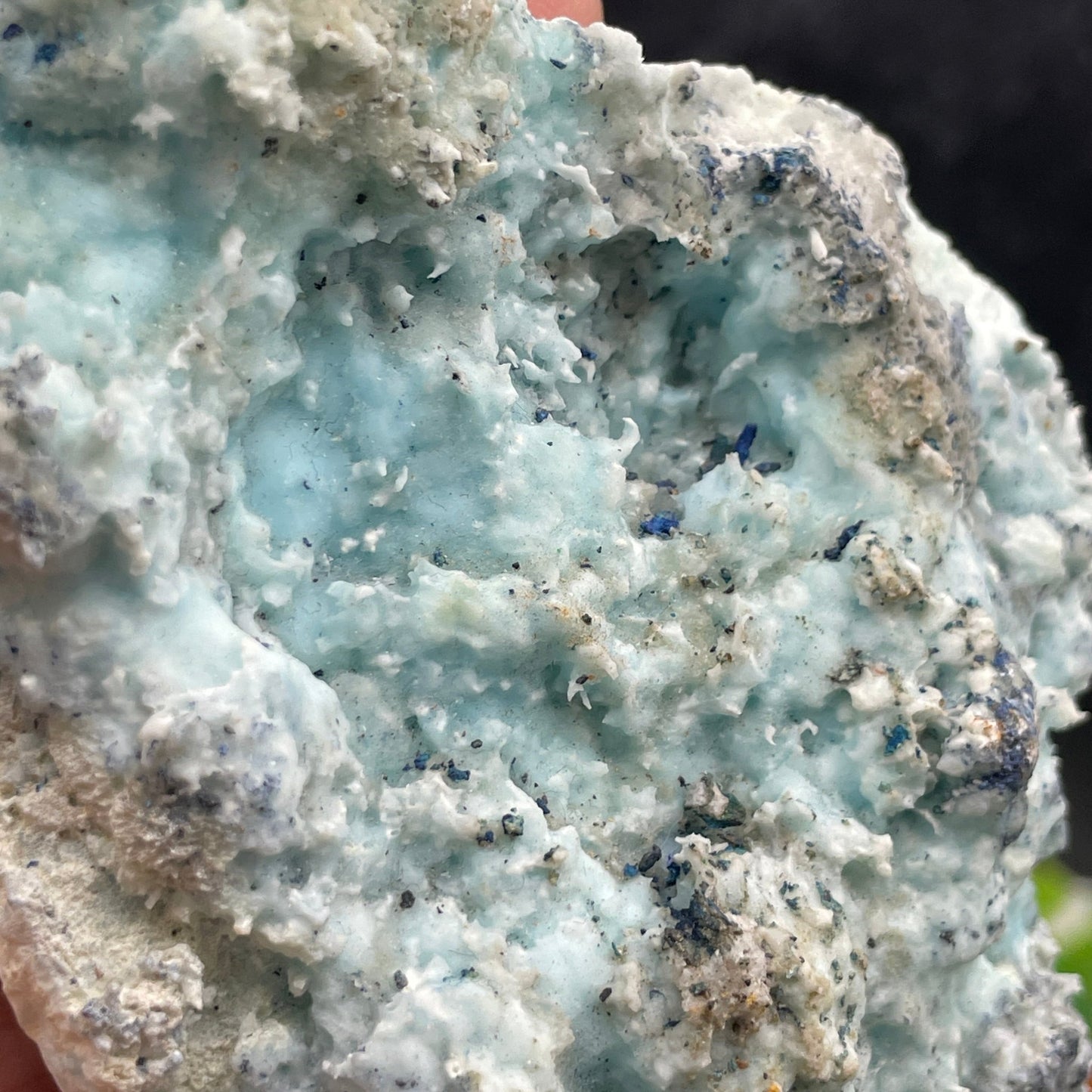 Hemimorphite with Azurite - Sage & Magic