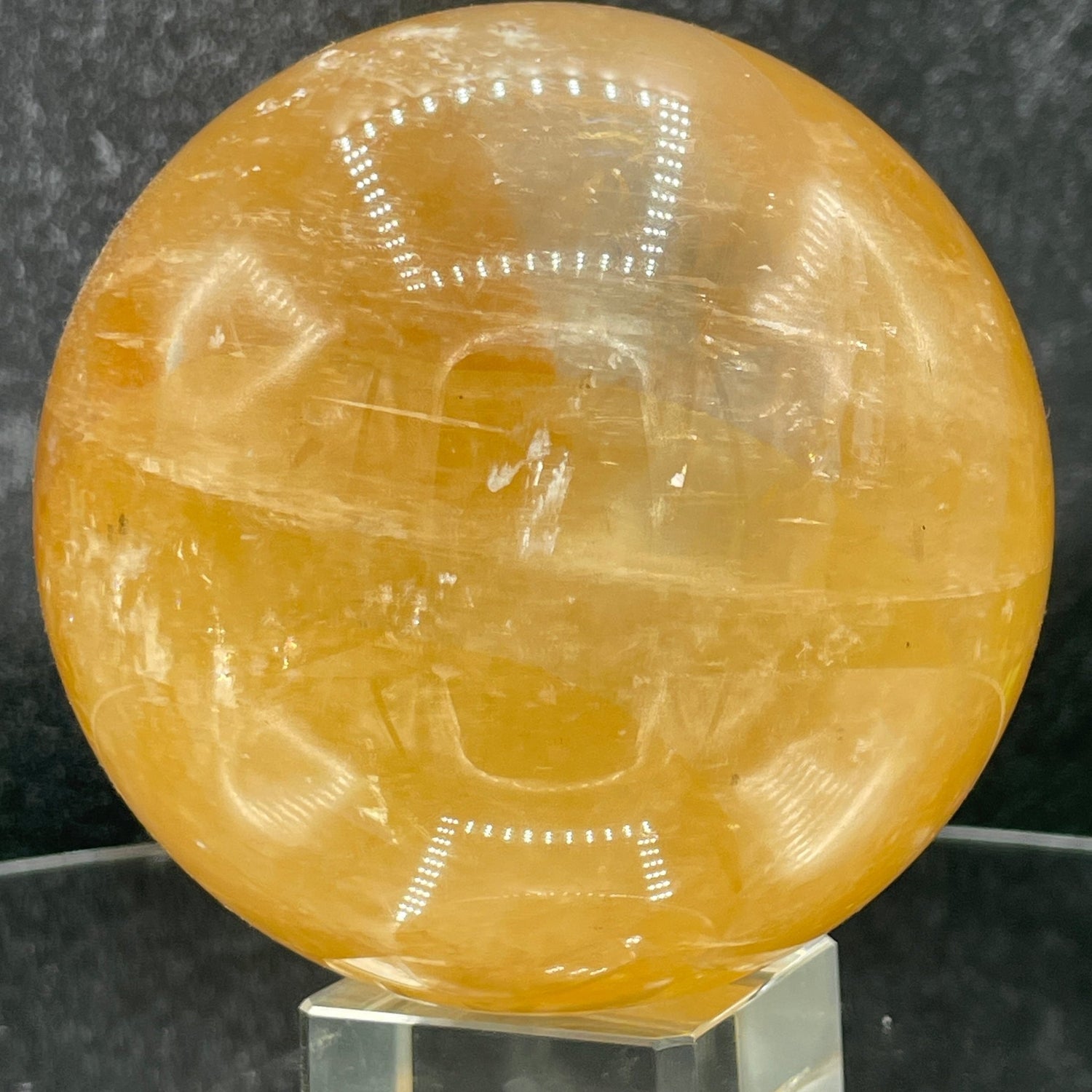 Honey Calcite Sphere - Sage & Magic