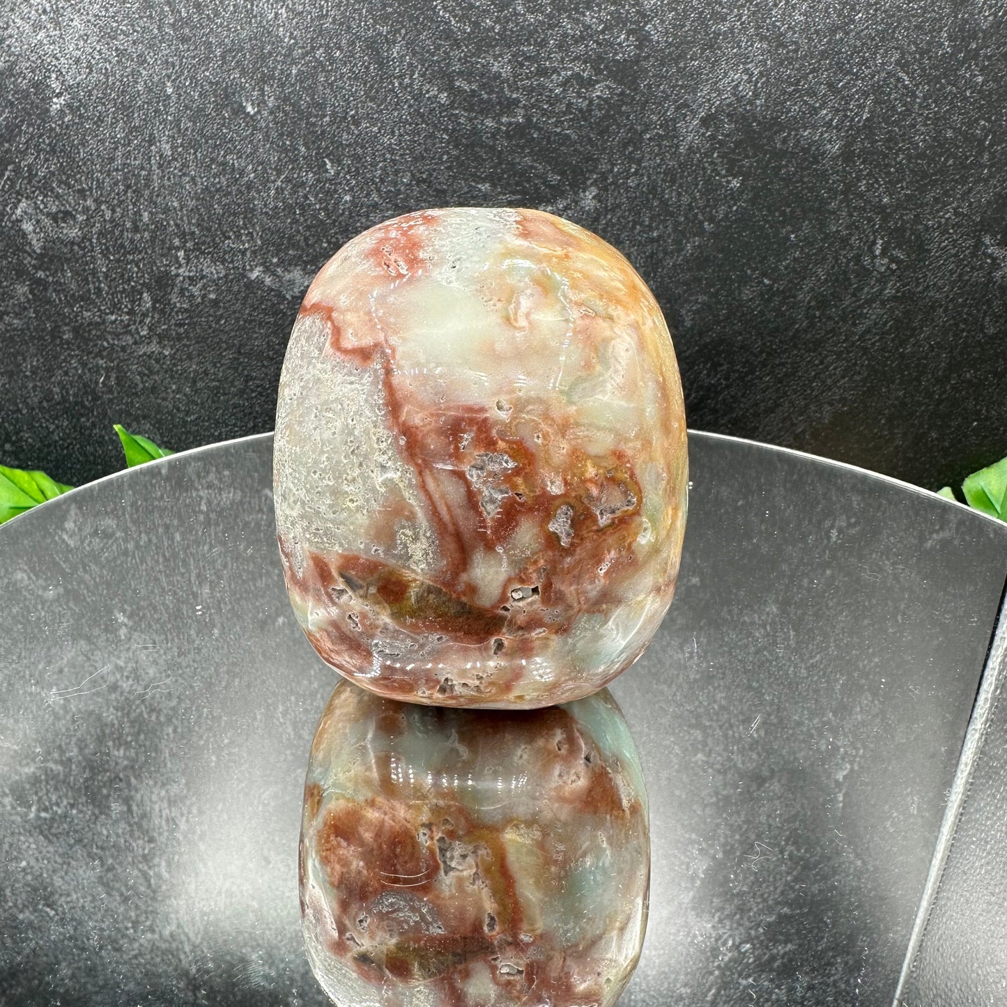 Caribbean Calcite Skull with Pyrite