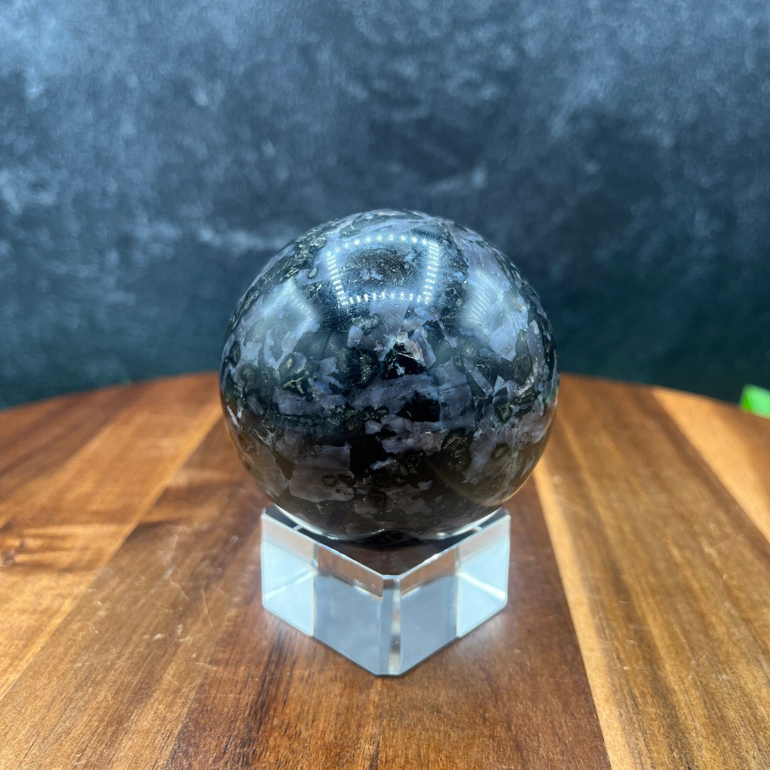 Indigo Gabbro Sphere - Sage & Magic