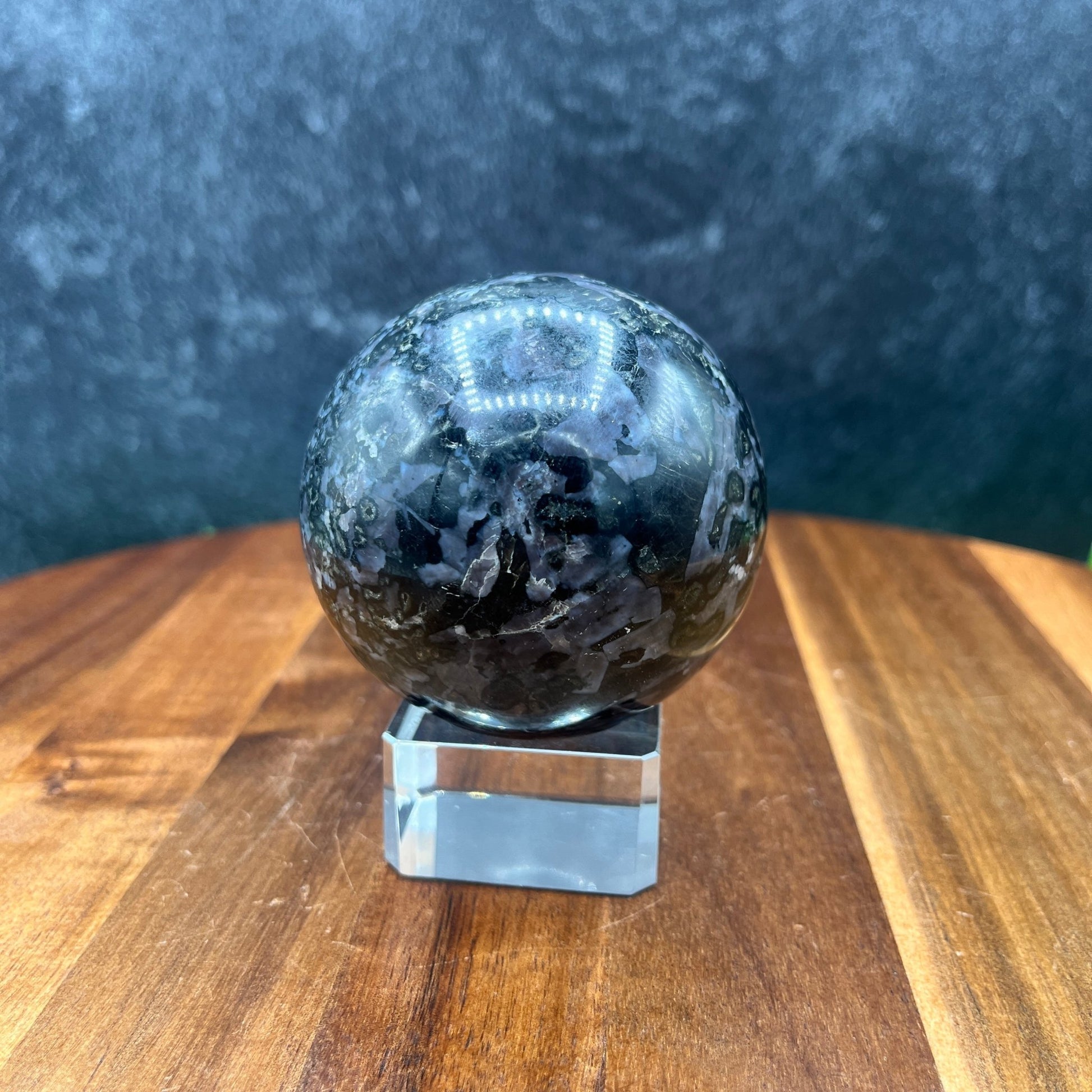 Indigo Gabbro Sphere - Sage & Magic