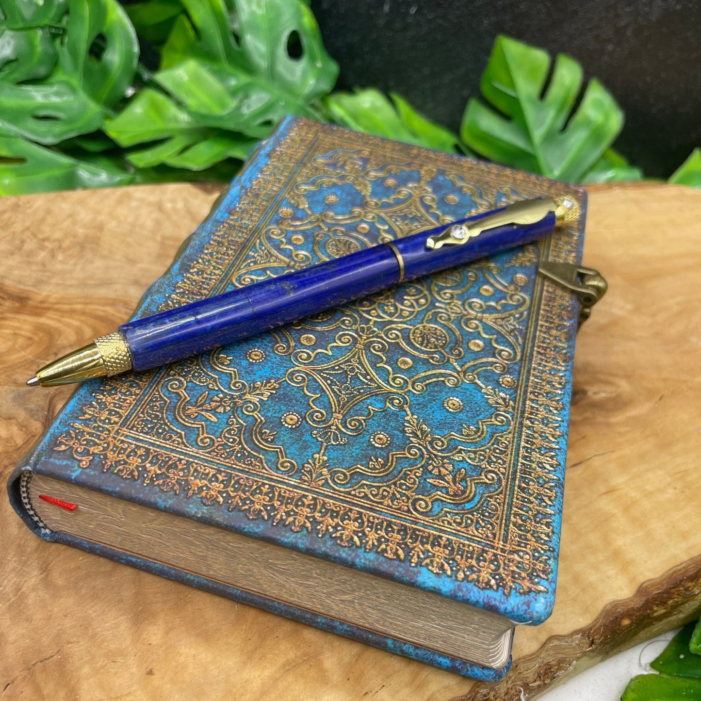 Lapis Lazuli Ballpoint Pen - Sage & Magic