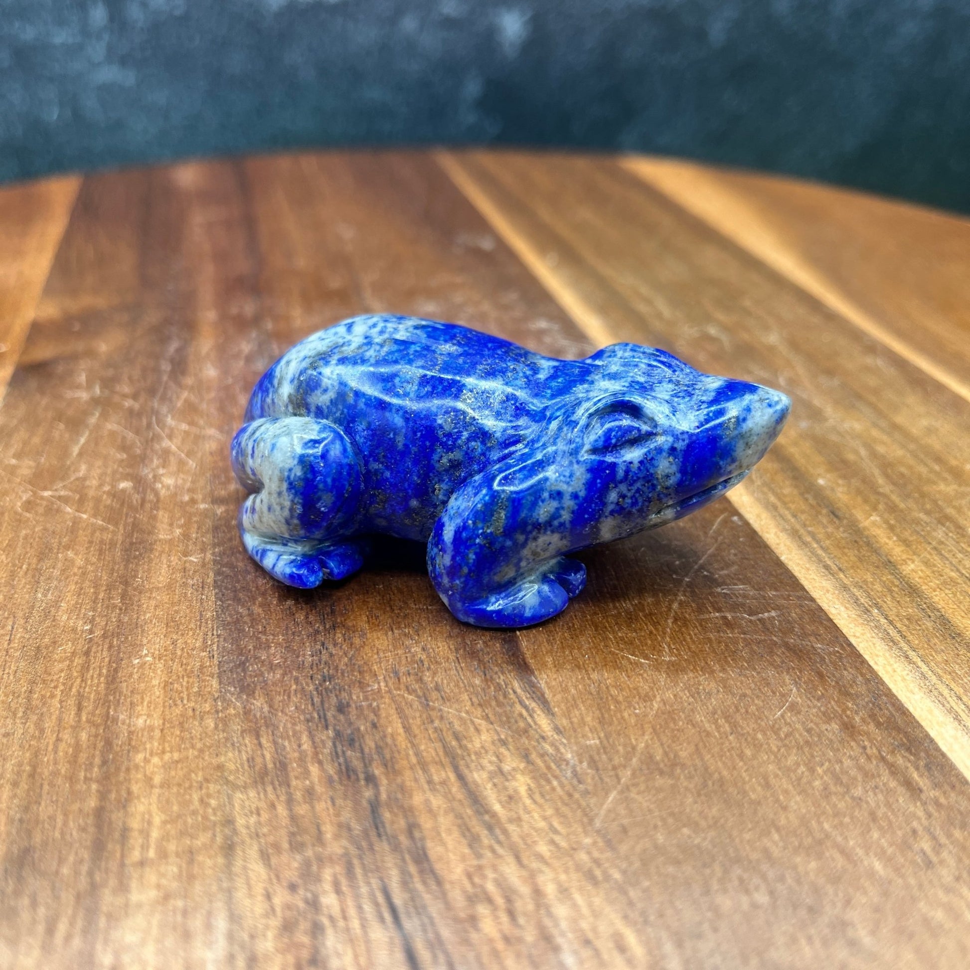 Lapis Lazuli Frog - Sage & Magic