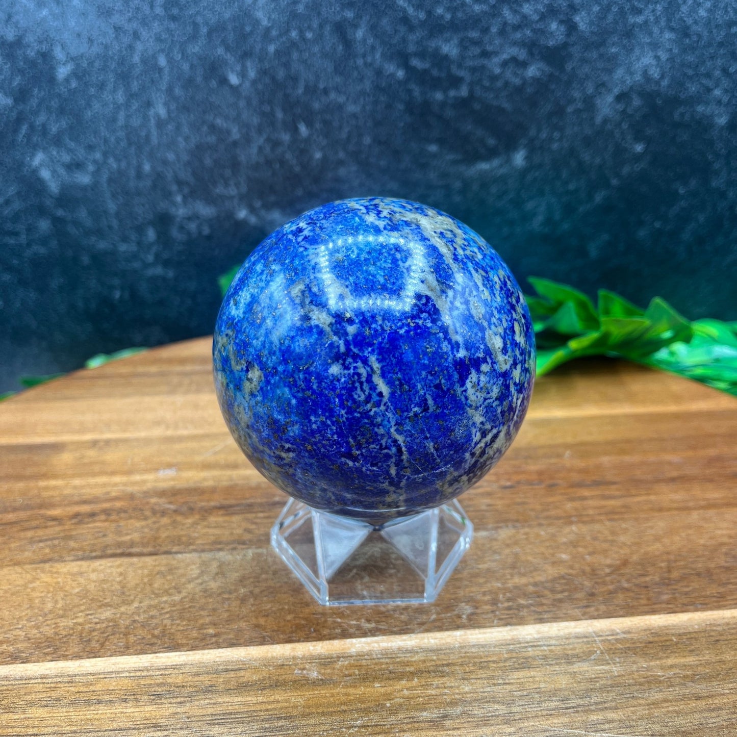 Lapis Skull Sphere - Sage & Magic