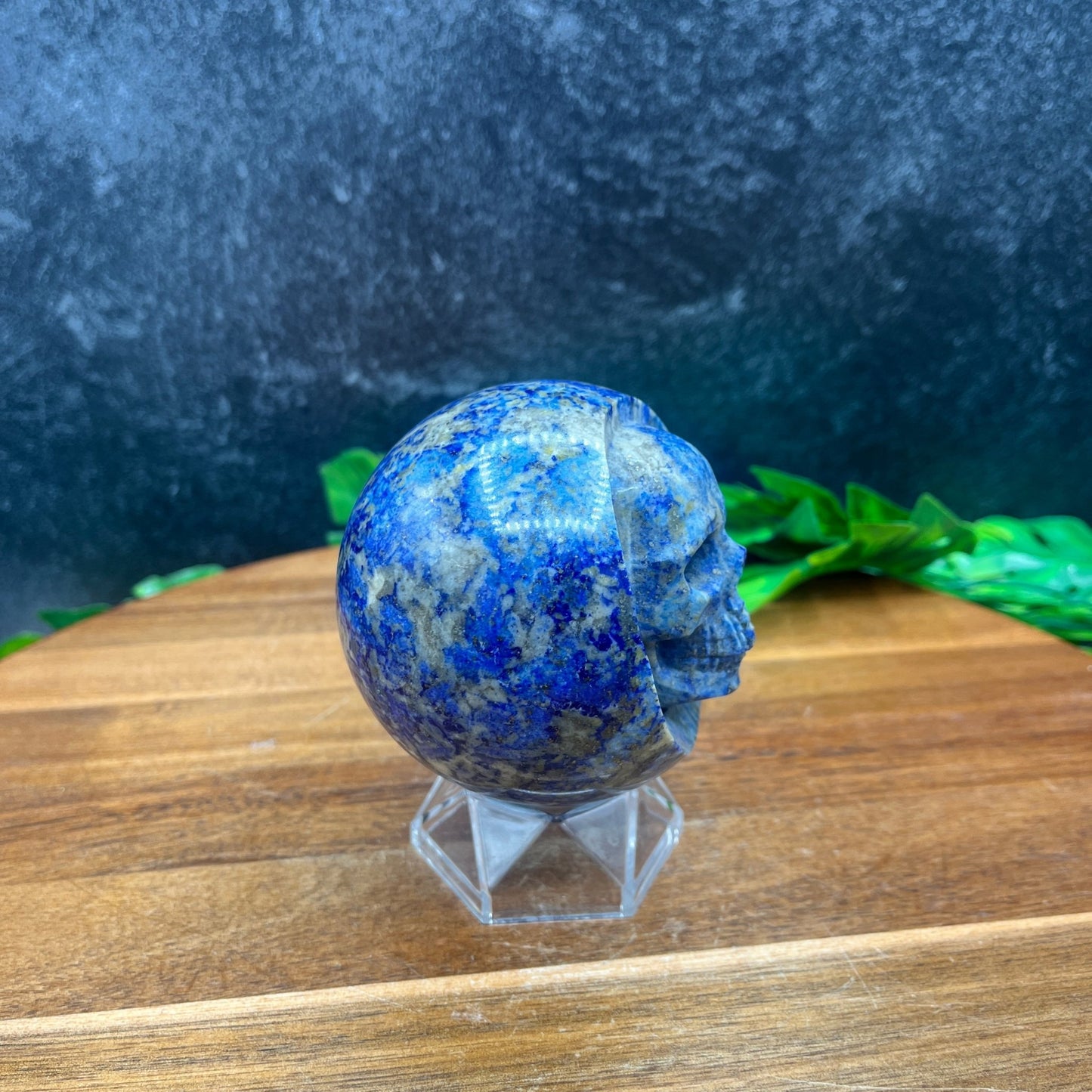 Lapis Skull Sphere - Sage & Magic