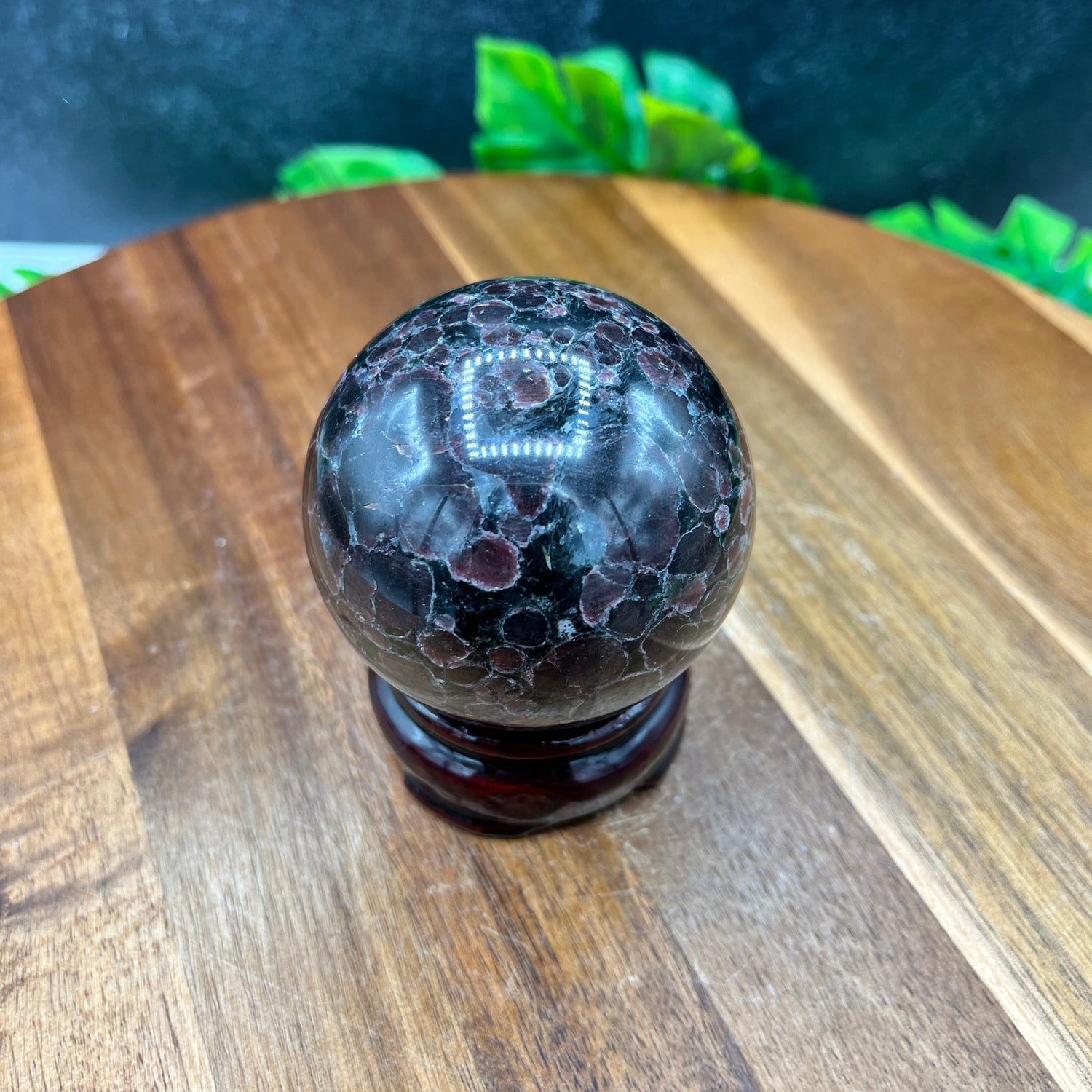 Large Garnet Sphere - Sage & Magic