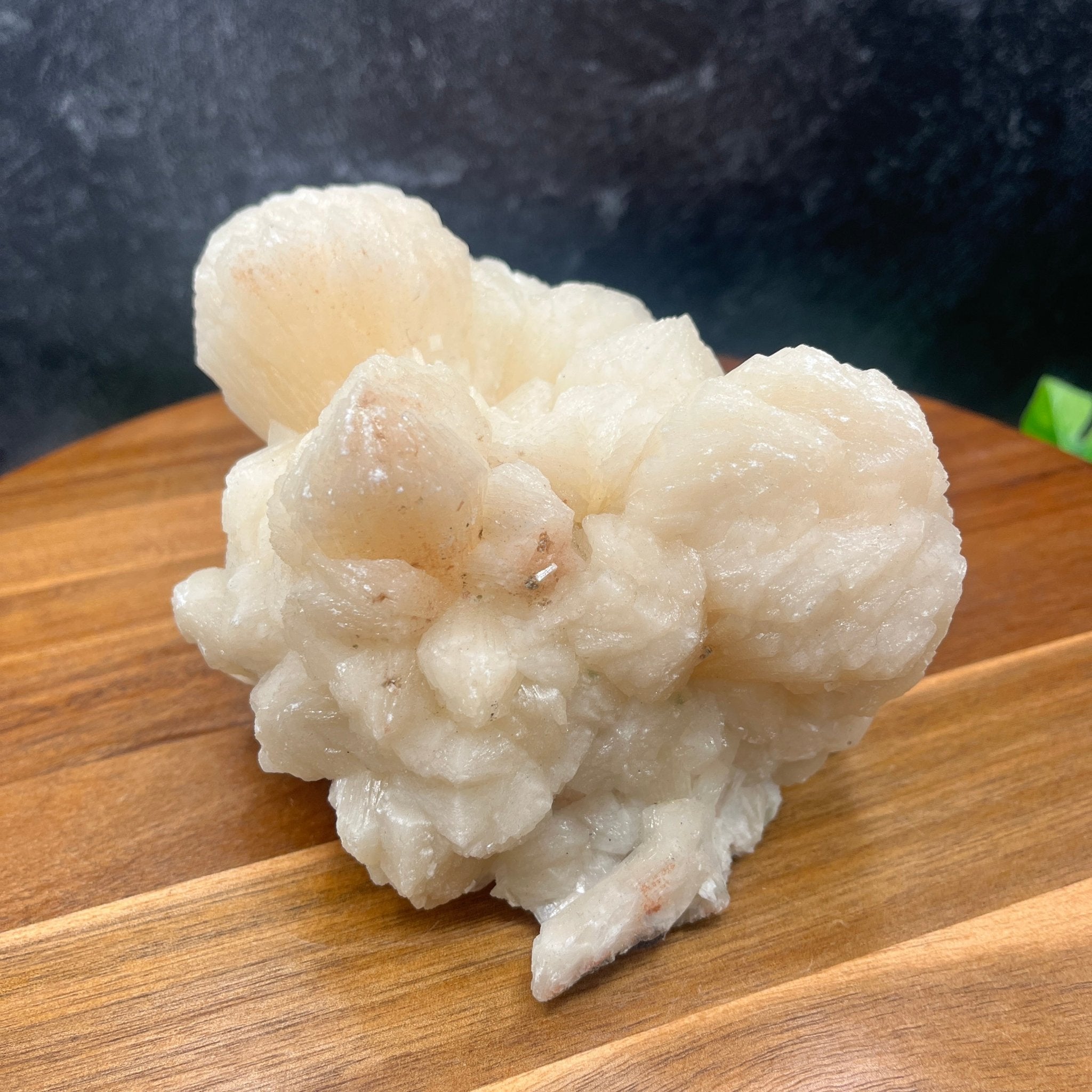 Large Light Peach Stilbite Cluster - Crystals - Sage & Magic