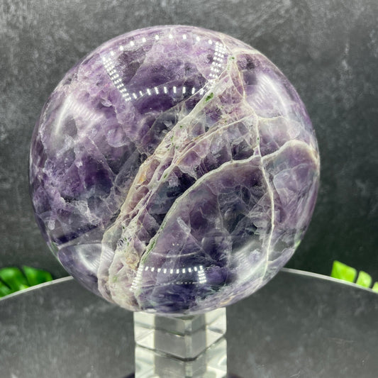 Large Purple Fluorite Sphere - Sage & Magic