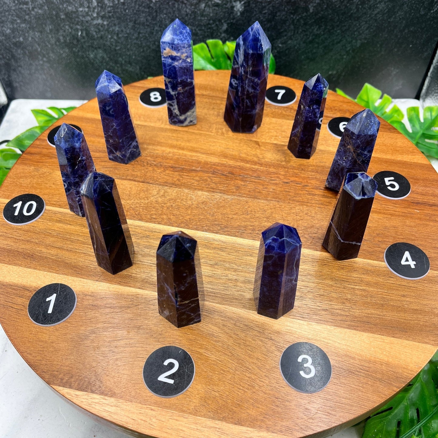 Large Sodalite Tower - Sage & Magic