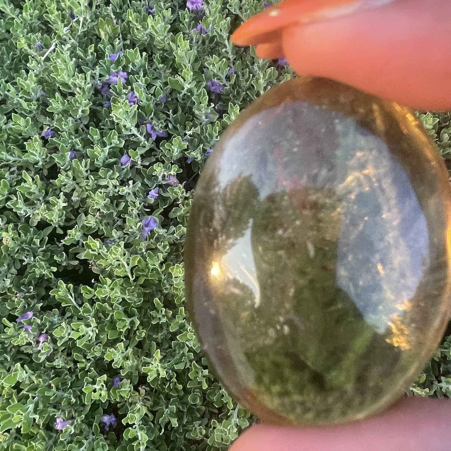 Lemon Quartz Palmstones - Sage & Magic