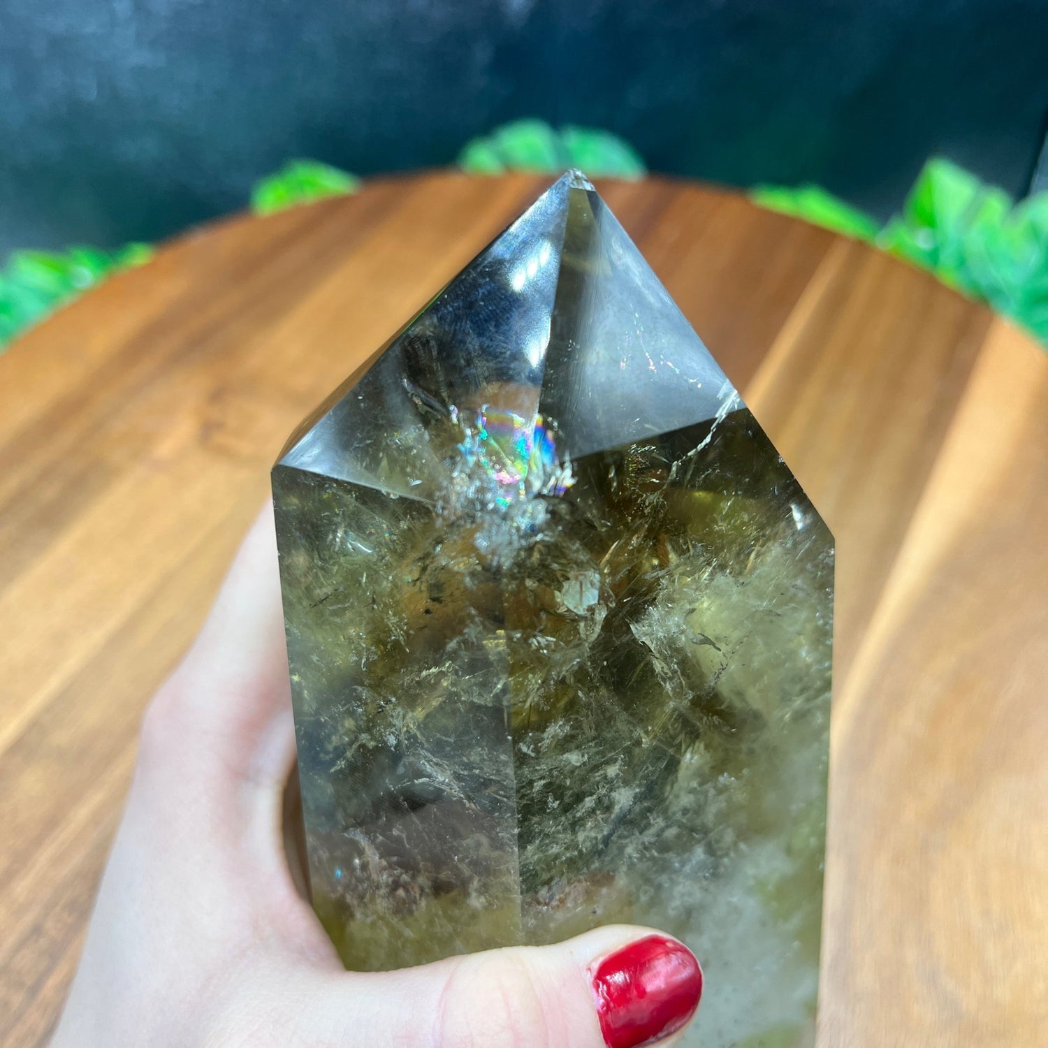 Lemon Quartz Raw Point - Sage & Magic