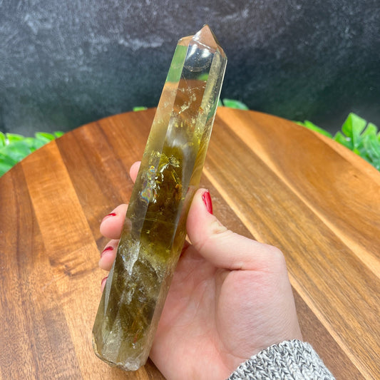 Lemon Quartz Raw Point - Sage & Magic