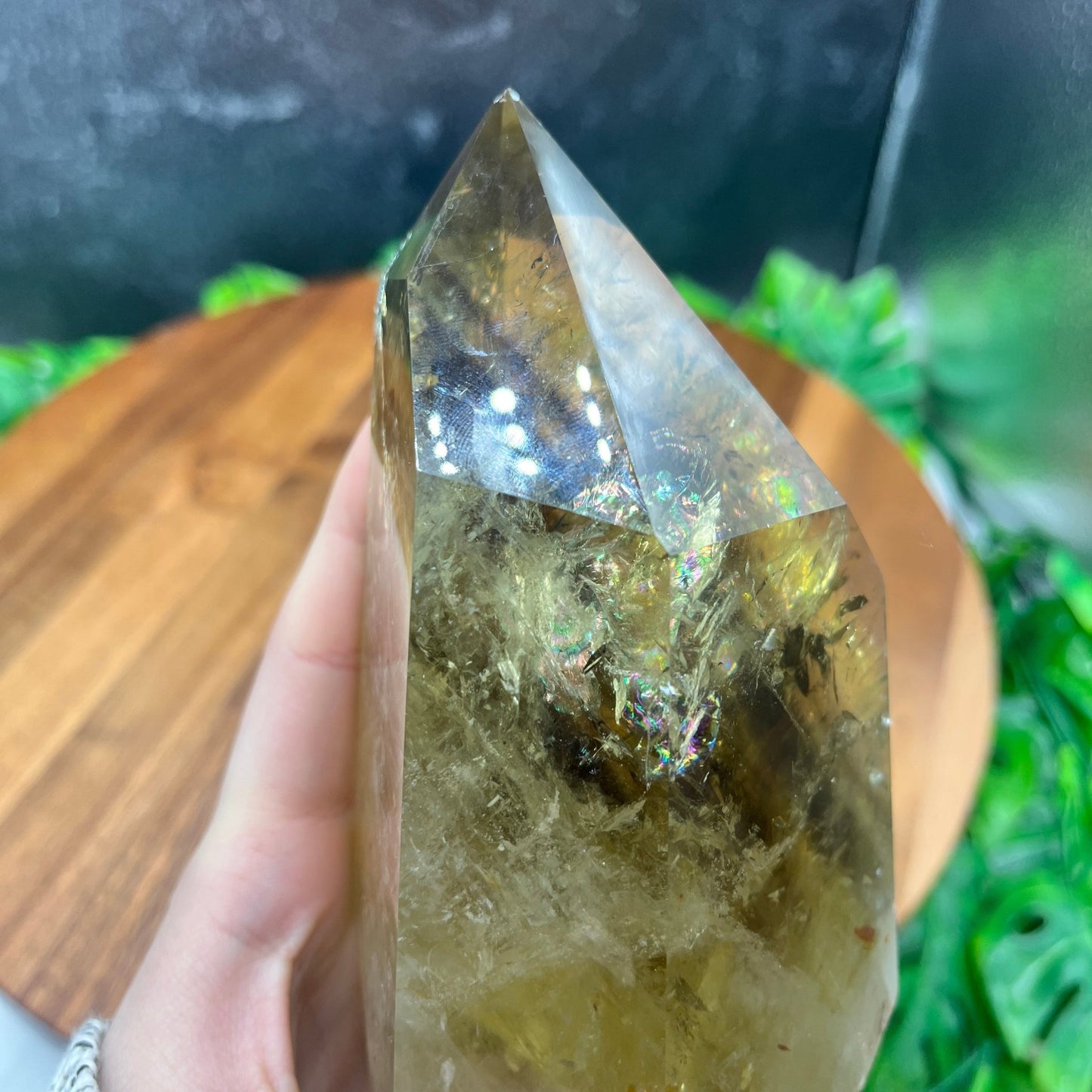 Lemon Quartz Raw Point - Sage & Magic