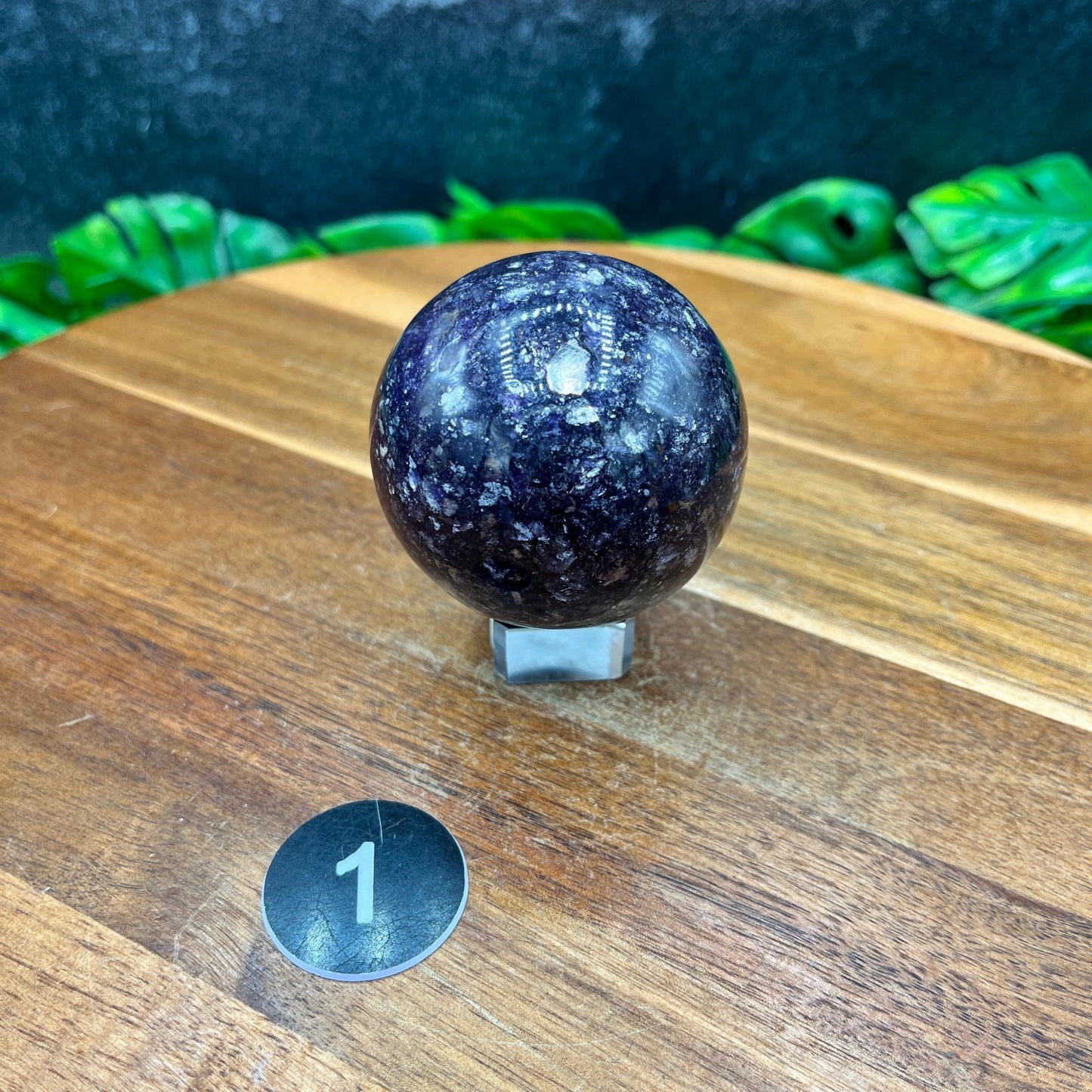 Lithium Lepidolite Sphere - Sage & Magic