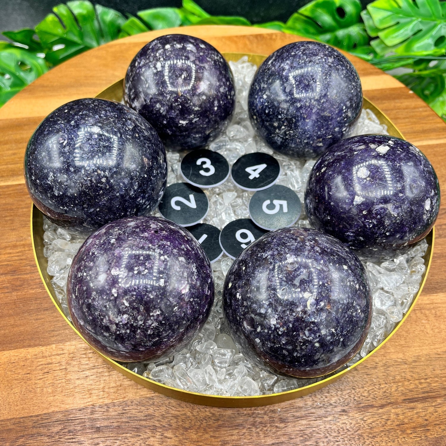 Lithium Lepidolite Sphere Large - Sage & Magic