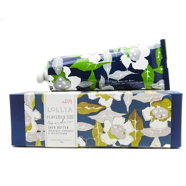 Lollia Midnight Gardens & Wildflower Shea Butter Handcreme - Sage & Magic