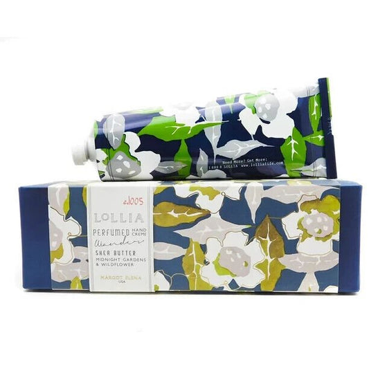 Lollia Midnight Gardens & Wildflower Shea Butter Handcreme - Sage & Magic