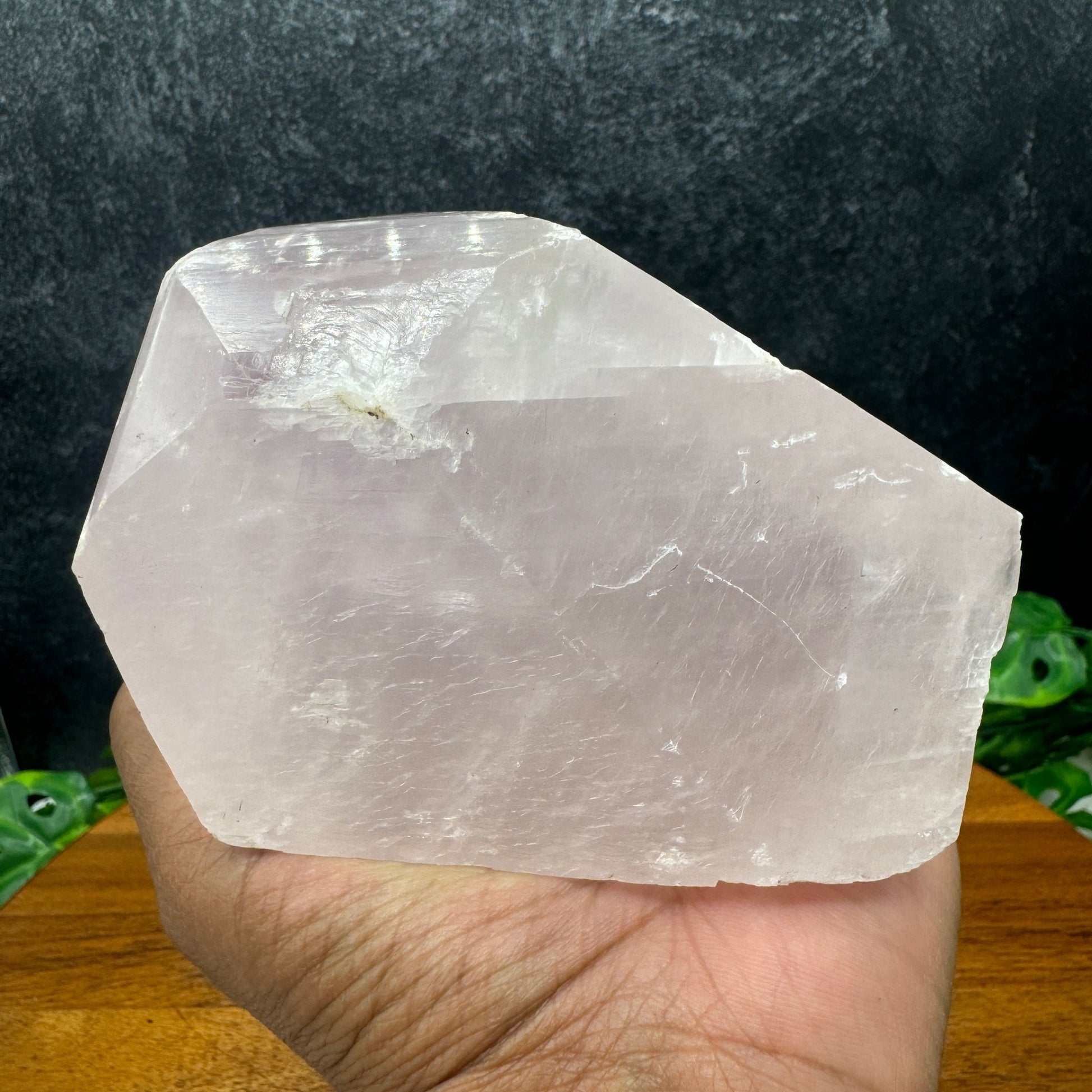 Mangano Optical Pink Calcite with Mica - Sage & Magic