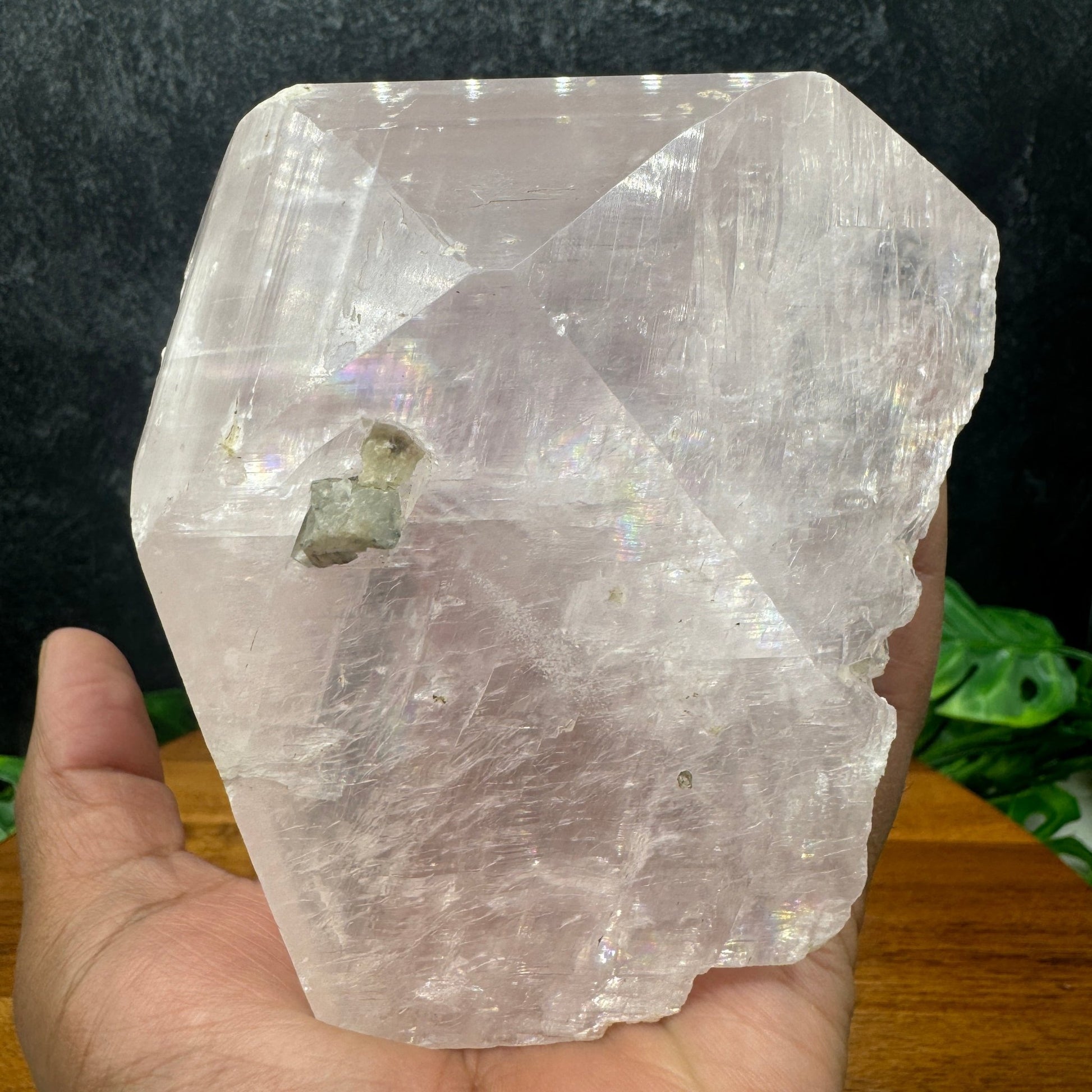 Mangano Optical Pink Calcite with Mica - Sage & Magic
