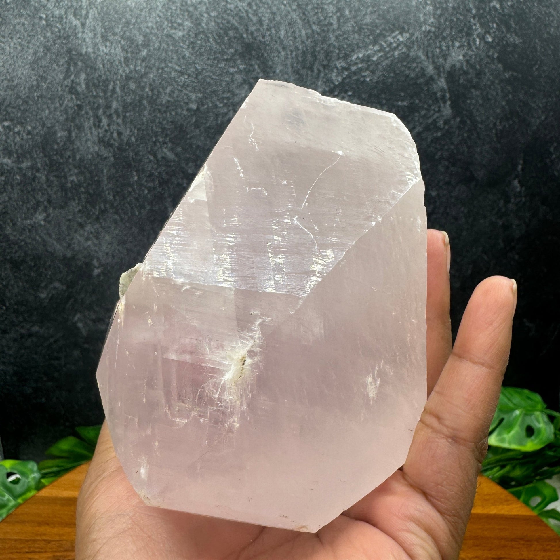 Mangano Optical Pink Calcite with Mica - Sage & Magic