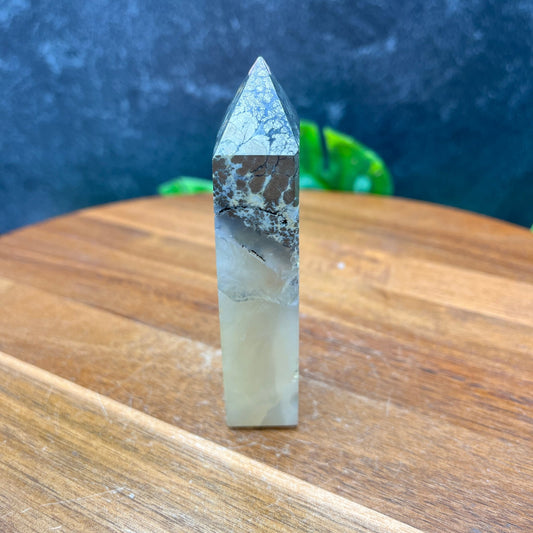 Marcasite in Agate Tower - Sage & Magic