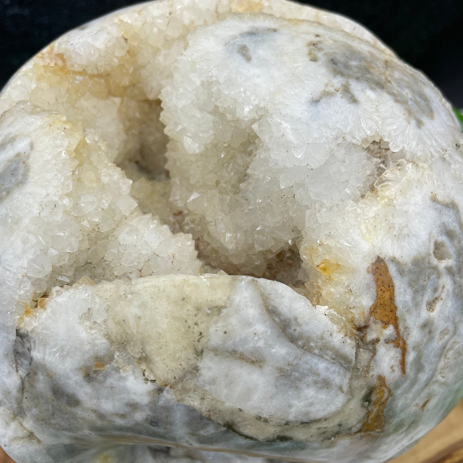 Massive 17 lb Druzy Agate Skull - Sage & Magic