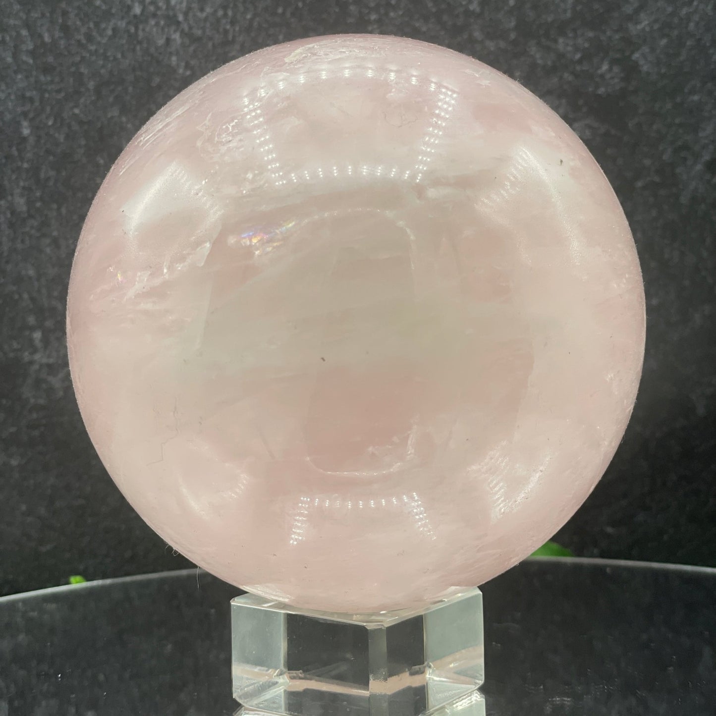 Medium Rose Quartz Sphere - Sage & Magic