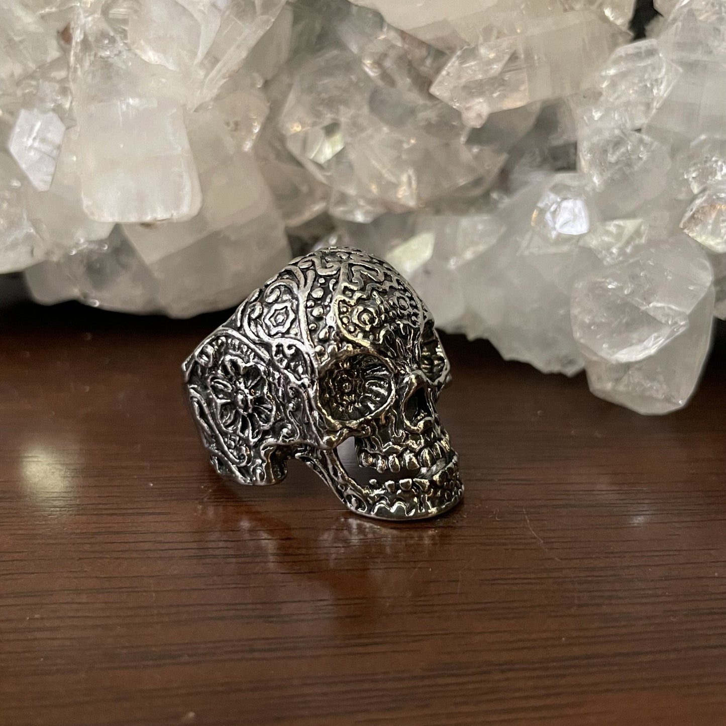 Metal Skull Ring - Sage & Magic