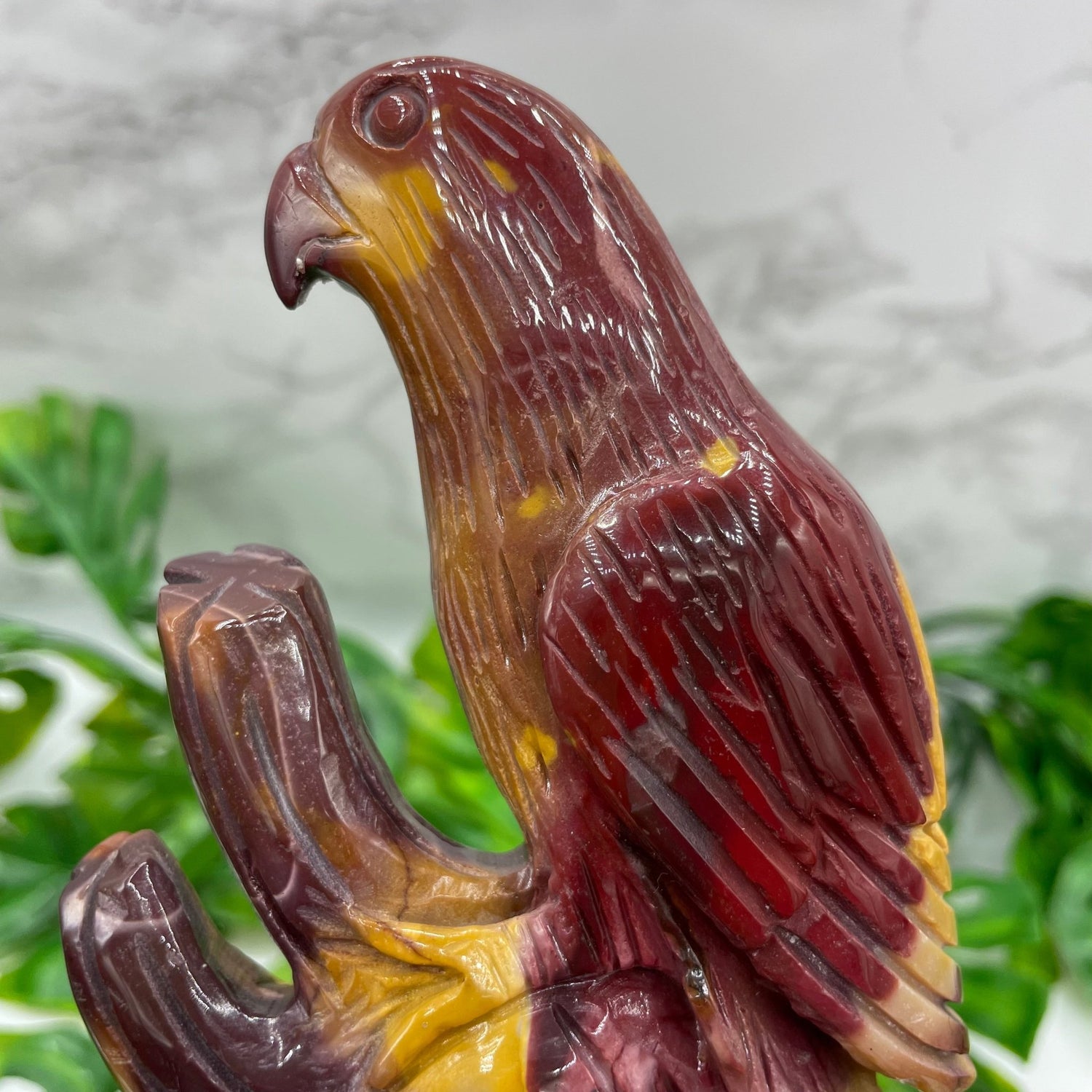 Mookaite Parrot on Tree - Sage & Magic