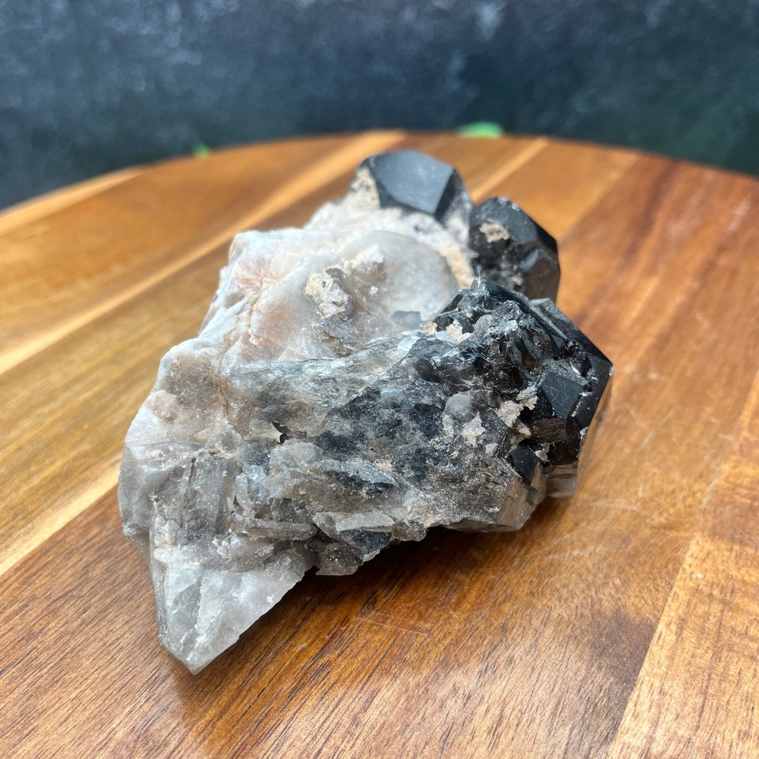 Morion Quartz Cluster - Sage & Magic