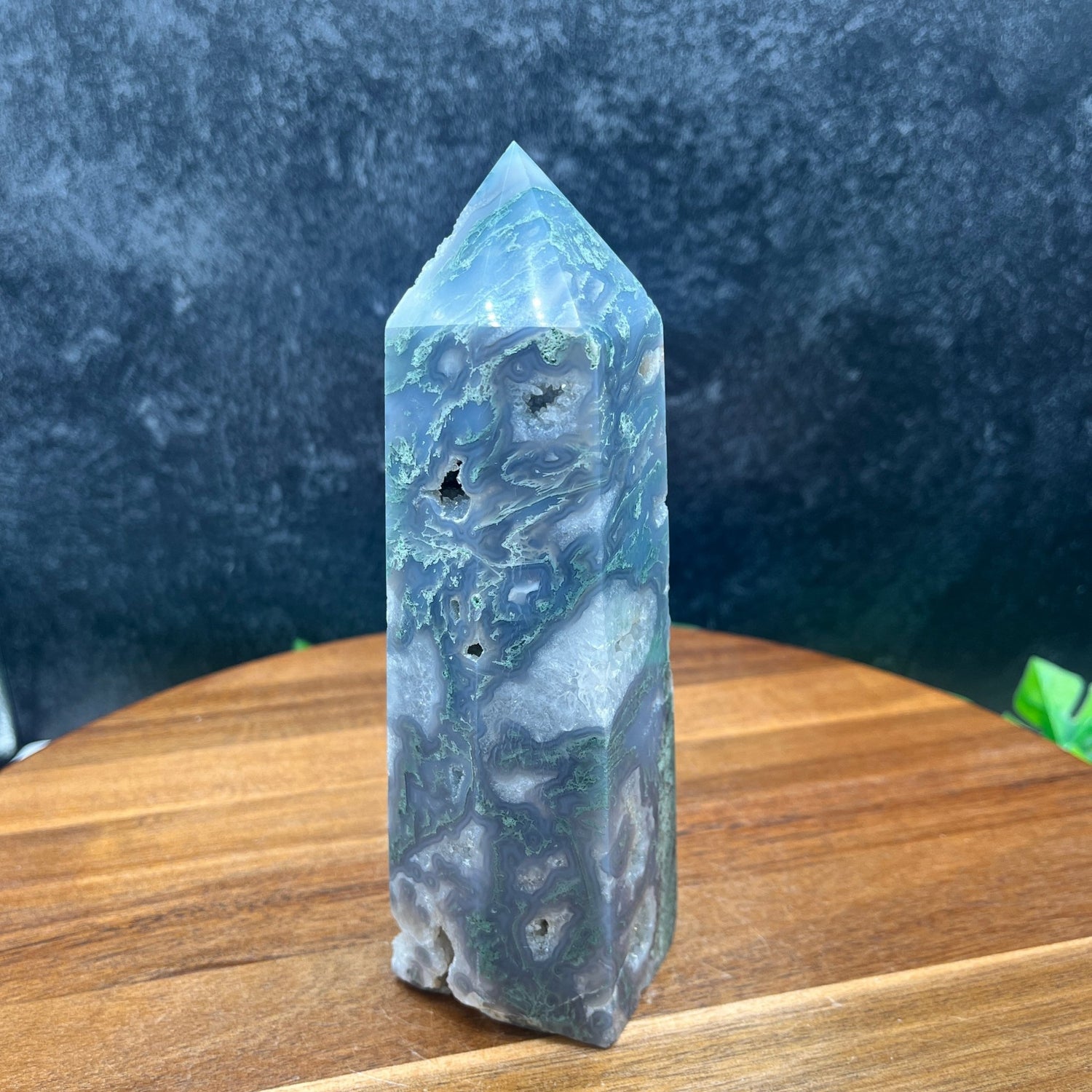 Moss Agate Tower - Sage & Magic