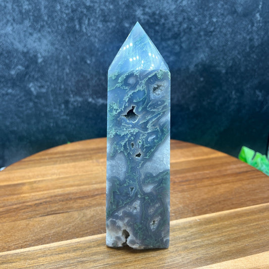 Moss Agate Tower - Sage & Magic