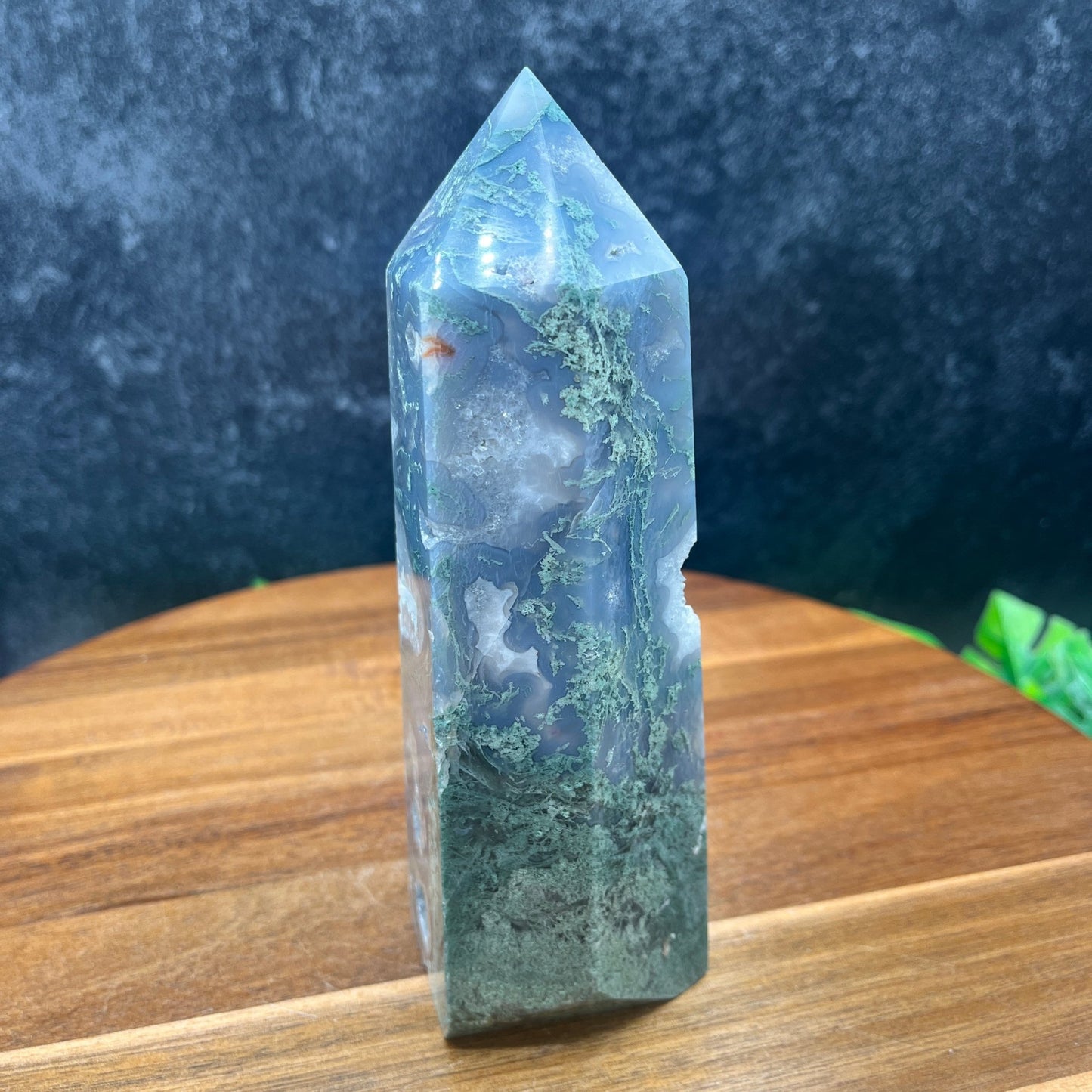 Moss Agate Tower - Sage & Magic