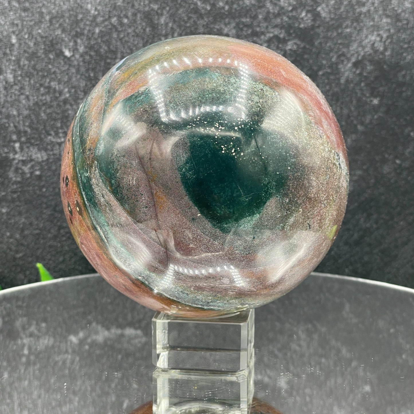 Ocean Jasper Sphere - Sage & Magic